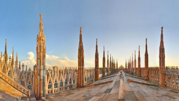 Смотровая площадка на крыше собора