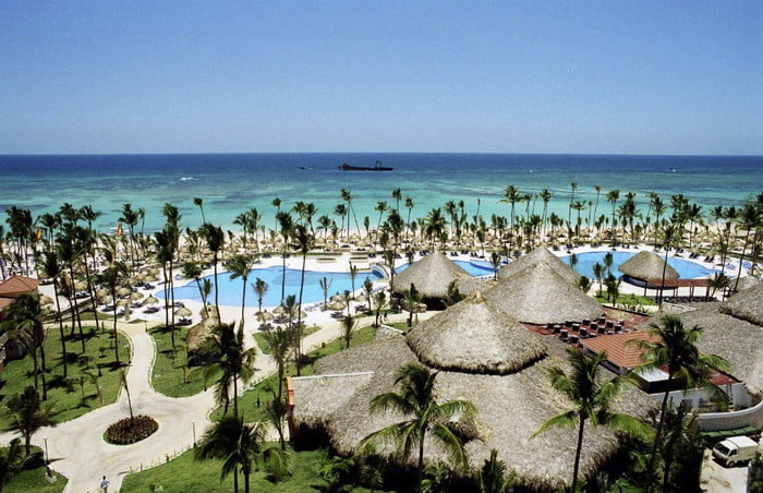 Панорамный обзор Gran Bahia Principe с видом на море