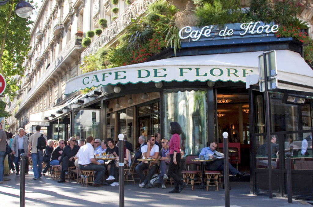 Cafe de Flore, Париж