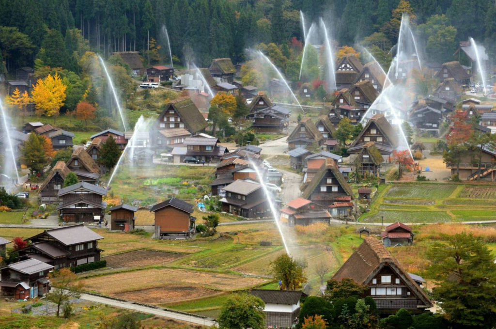 Деревня Сиракава, остров Хонсю